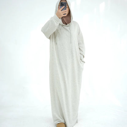 Robe Abaya à capuche #24921