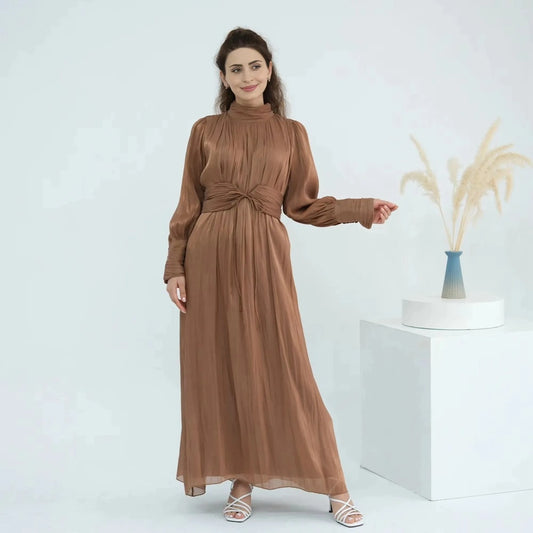 Robe Abaya brillante style arabe du Moyen-Orient à Dubaï #251049