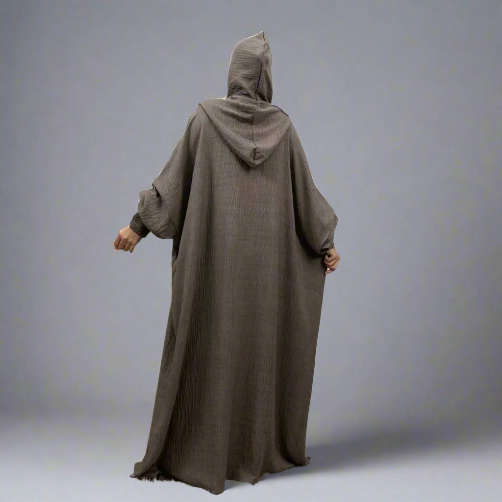 Jilbab à capuche, robe de prière, abaya, vêtements halal pour femmes arabes du Moyen-Orient