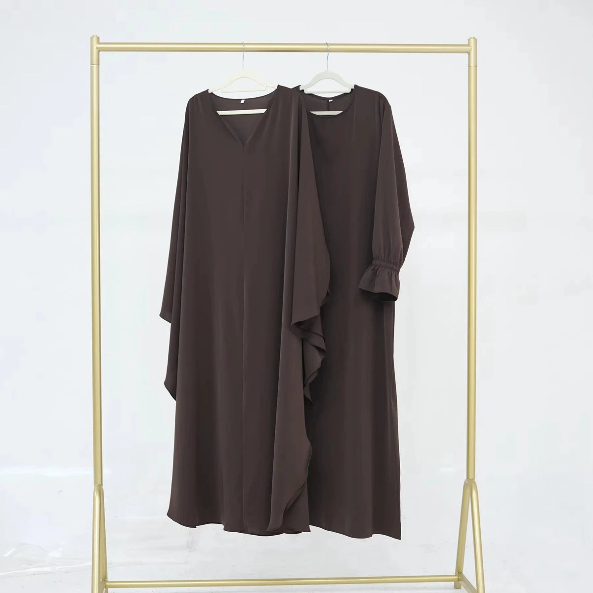 Ensemble 2 pièces Nida Abaya avec cape #25949