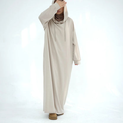 Robe Abaya à capuche #24921