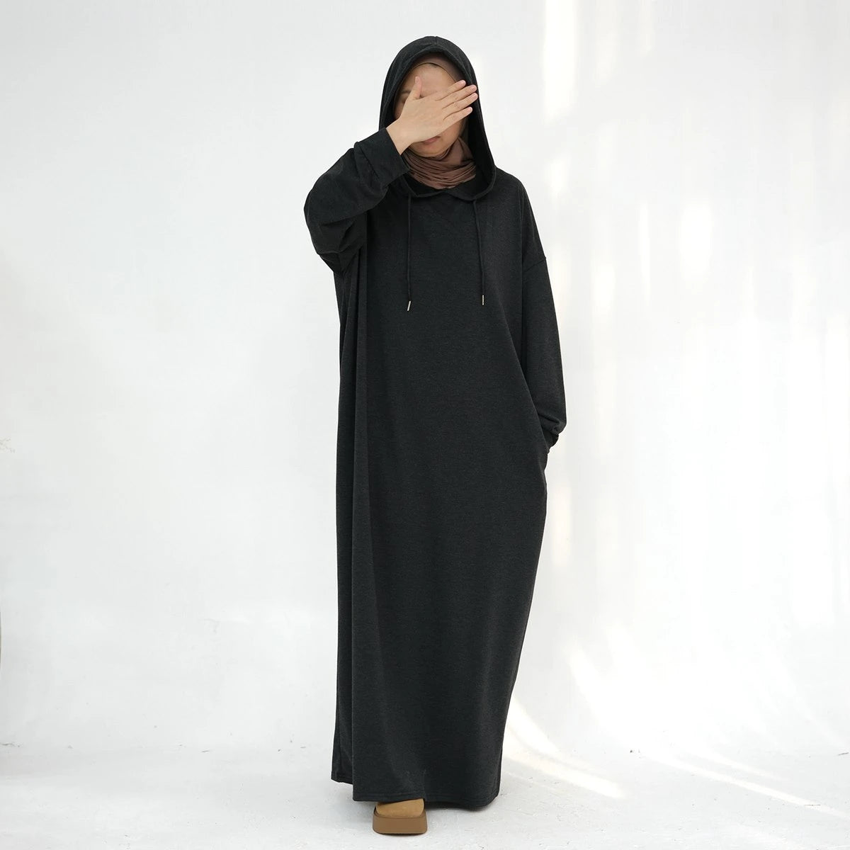 Robe Abaya à capuche #24921
