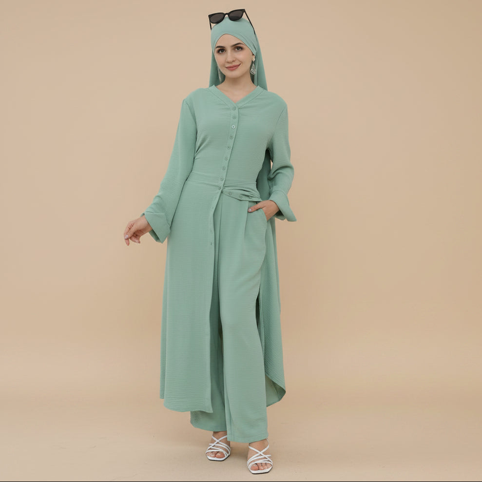 Ensemble 2 pièces haut et pantalon Winkle à porter au quotidien #25945