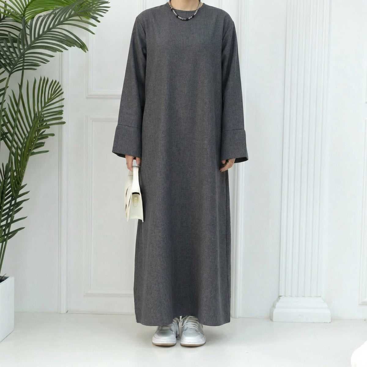 Robe Abaya ample turque à porter au quotidien