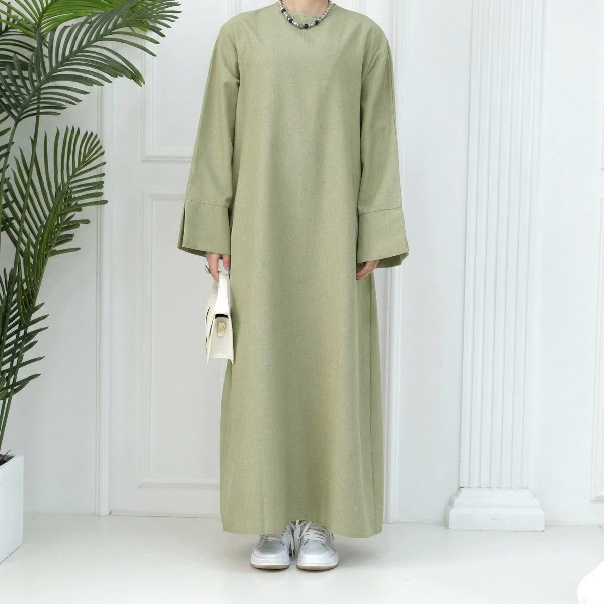 Robe Abaya ample turque à porter au quotidien