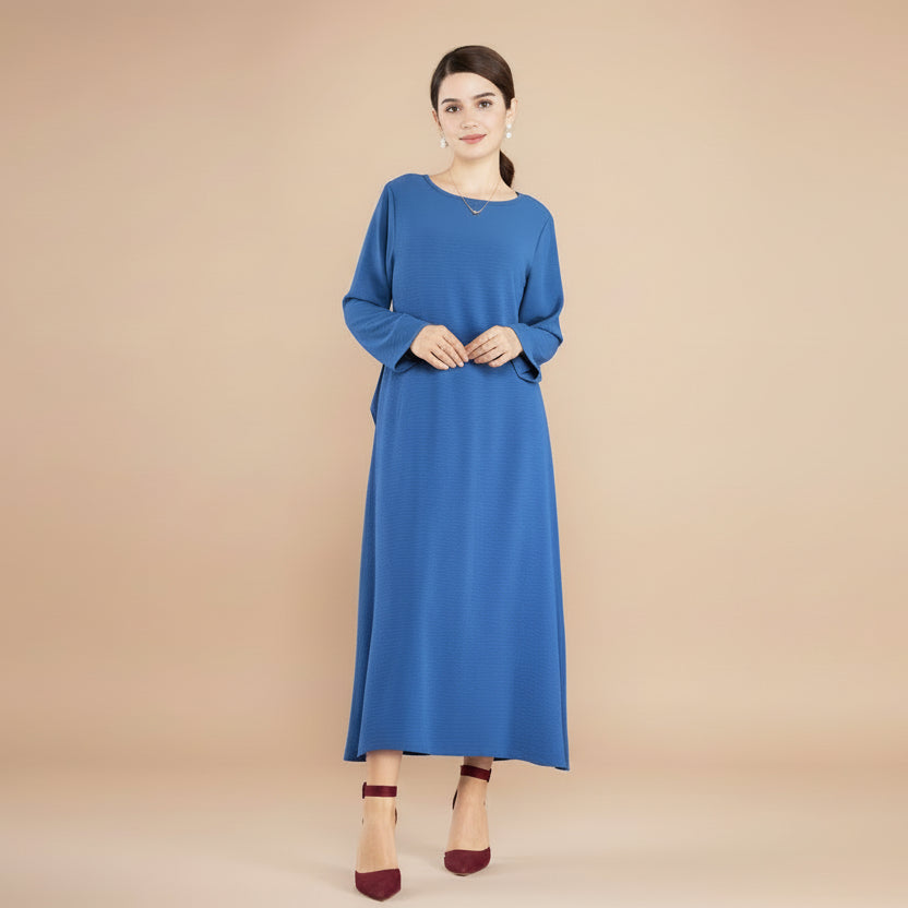 Robe Abaya pour femmes, 16 couleurs au choix, style arabe, turc, dubaï, Moyen-Orient