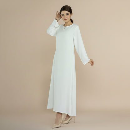 Robe Abaya pour femmes, 16 couleurs au choix, style arabe, turc, dubaï, Moyen-Orient