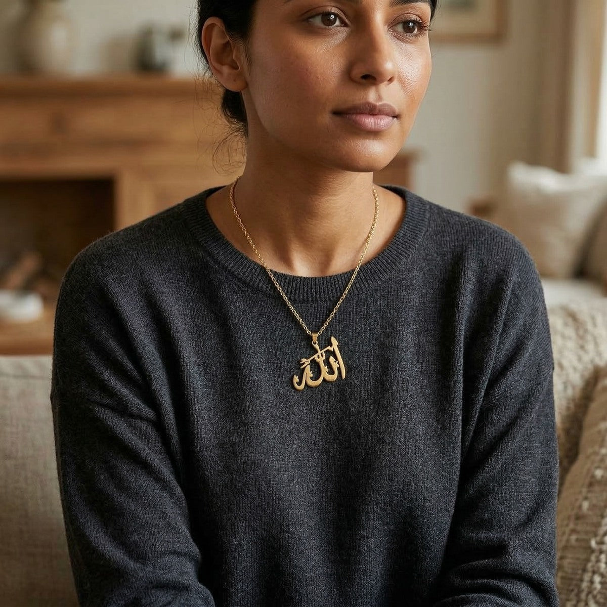 Allah Arabic Necklace Jewelry