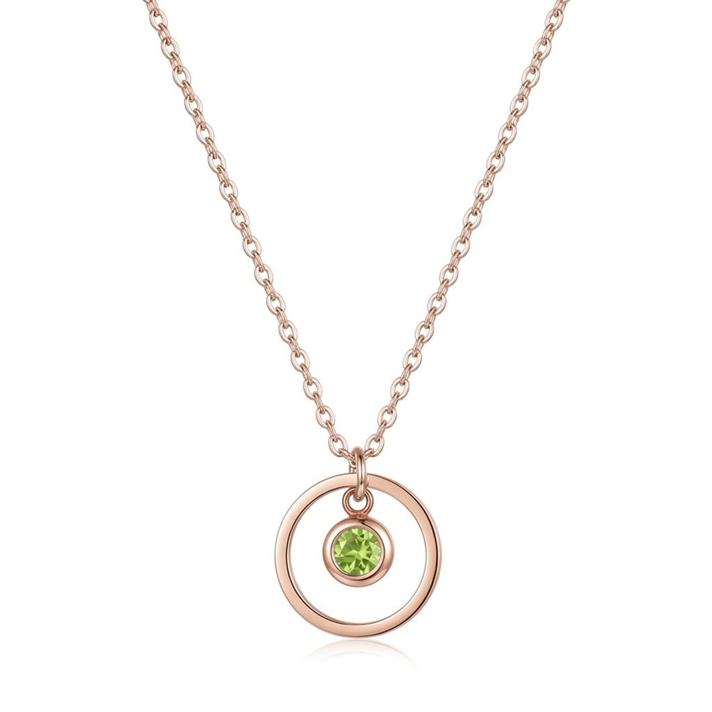 Birthstone Necklace For Mom, Grandma #16