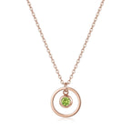 Birthstone Necklace For Mom, Grandma #16