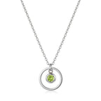 Birthstone Necklace For Mom, Grandma #16