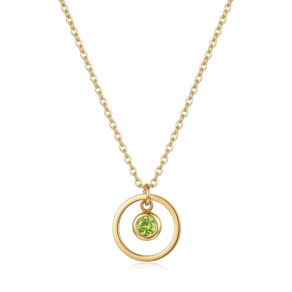 Birthstone Necklace For Mom, Grandma #16