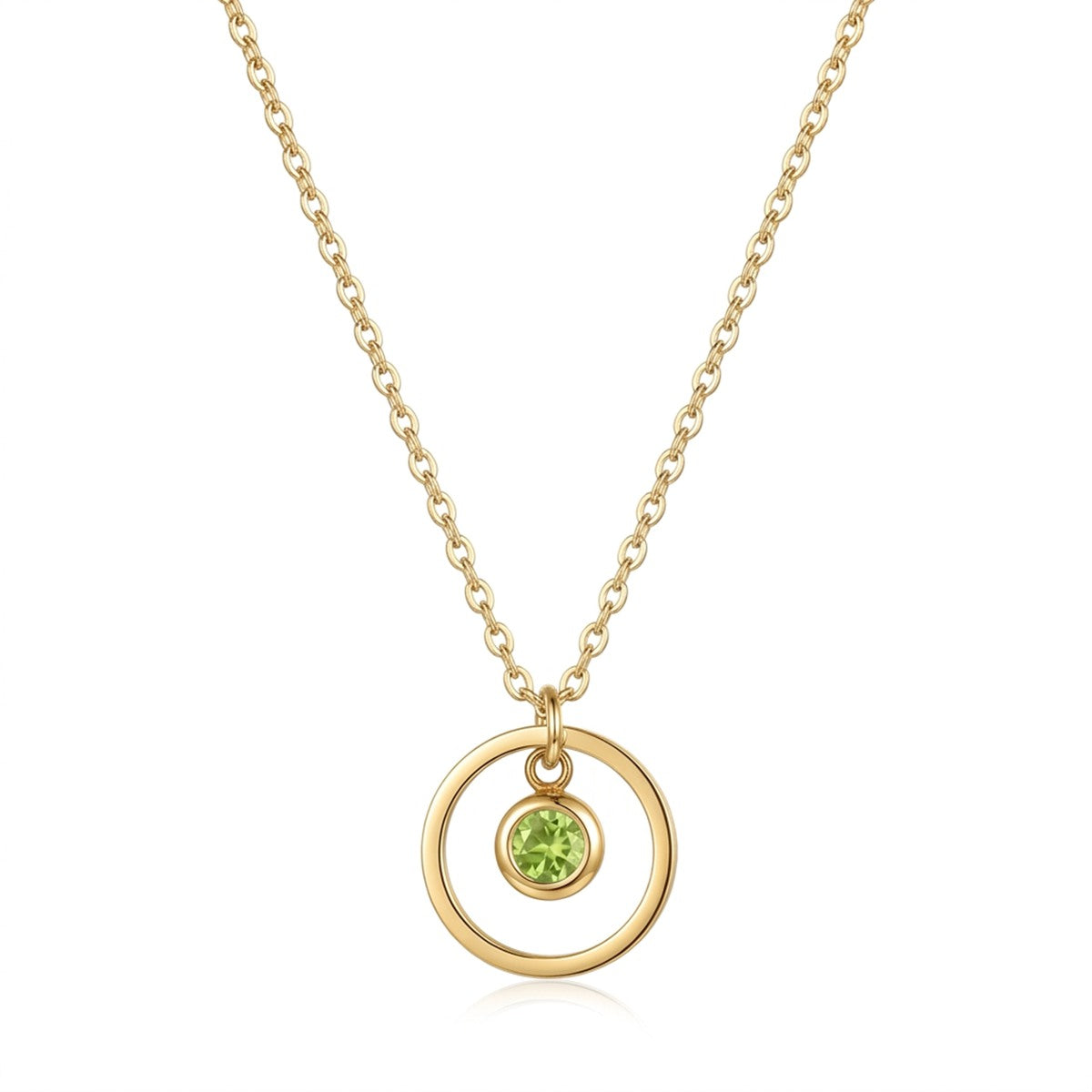 Birthstone Necklace For Mom, Grandma #16