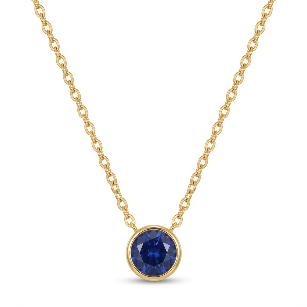 Birthstone Necklace For Mom, Grandma #15