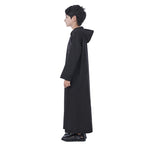 Muslim Arabic Child Boy Hooded Thobe Jubba Djellaba #26T891