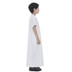 Middle East Arab Child Boy Short Sleeve Thobe Thawb #26T890