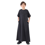 Middle East Arab Child Boy Short Sleeve Thobe Thawb #26T888