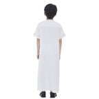 Middle East Arab Child Boy Short Sleeve Thobe Thawb #26T890