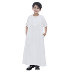 Middle East Arab Child Boy Short Sleeve Thobe Thawb #26T890