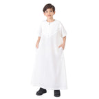Middle East Arab Child Boy Short Sleeve Thobe Thawb #26T888