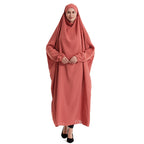 Farasha Batwing Sleeve Overhead Robe Jilbab Abaya Prayer Dress