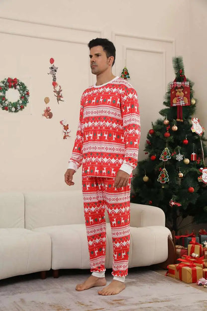Ensemble pyjama de Noël assorti pour toute la famille #241105