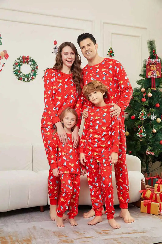 Ensembles de pyjamas de Noël assortis pour la famille, pyjama imprimé
