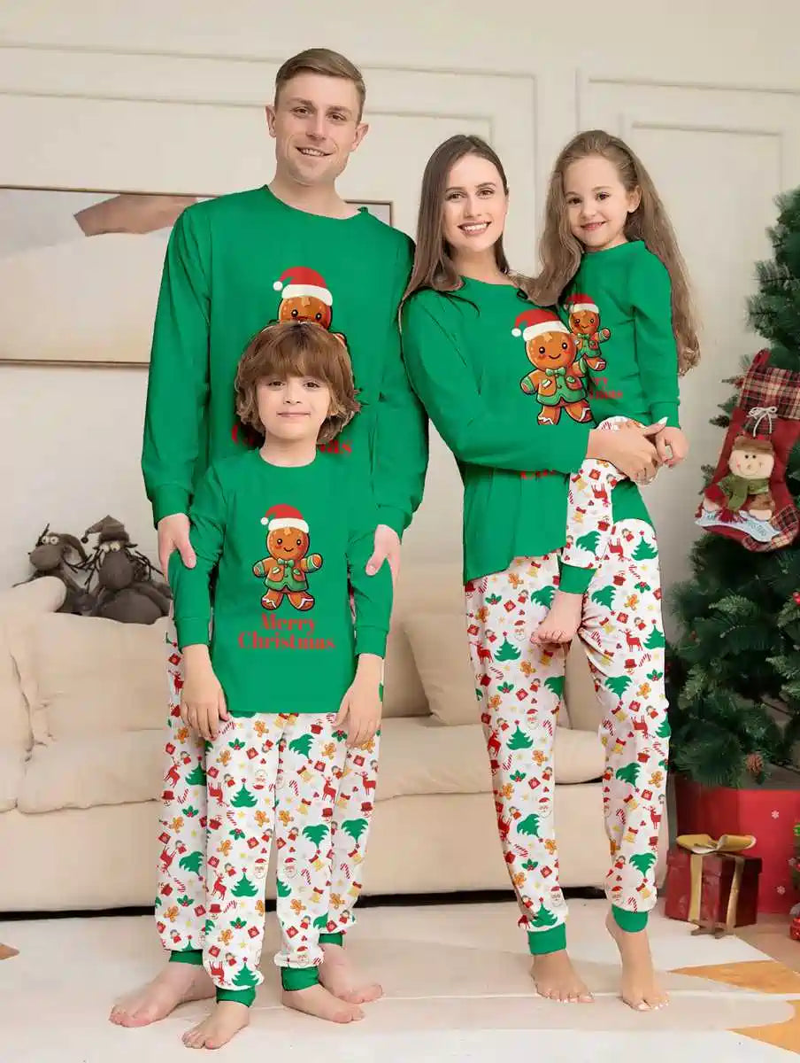 Ensemble pyjama de Noël assorti pour toute la famille #24339