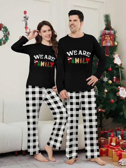 Ensemble pyjama de Noël assorti pour toute la famille #24562