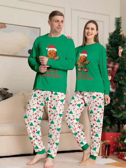 Ensemble pyjama de Noël assorti pour toute la famille #24339