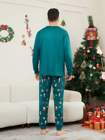 Ensembles de pyjamas de Noël en famille, imprimés et assortis