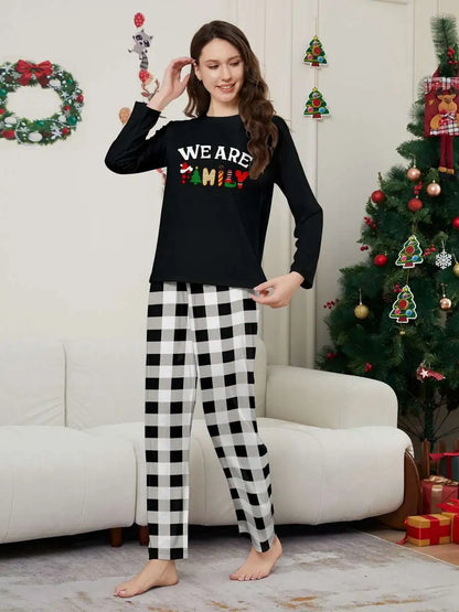 Ensemble pyjama de Noël assorti pour toute la famille #24562