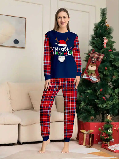 Ensemble pyjama de Noël imprimé pour toute la famille #24823