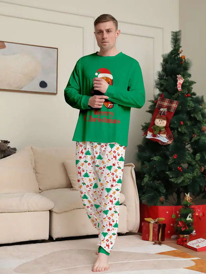 Ensemble pyjama de Noël assorti pour toute la famille #24339