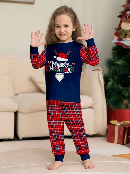 Ensemble pyjama de Noël imprimé pour toute la famille #24823