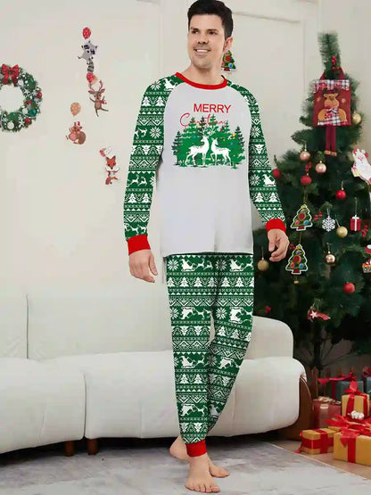 Ensemble pyjama de Noël assorti pour toute la famille #241152
