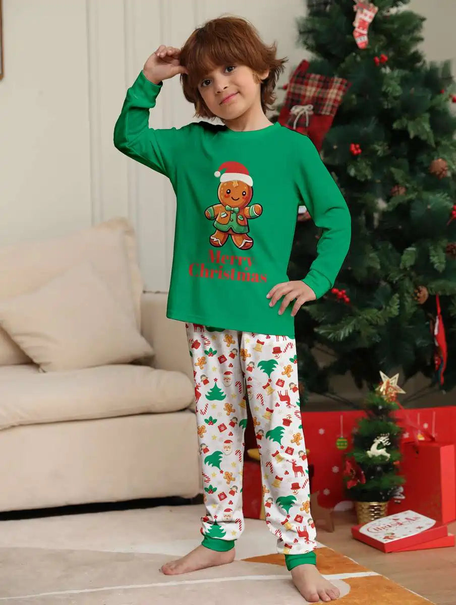 Ensemble pyjama de Noël assorti pour toute la famille #24339