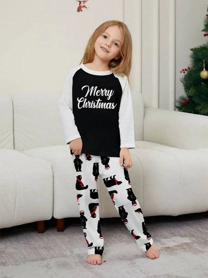 Pyjama de Noël assorti pour toute la famille, motif ours polaire, n° 24580