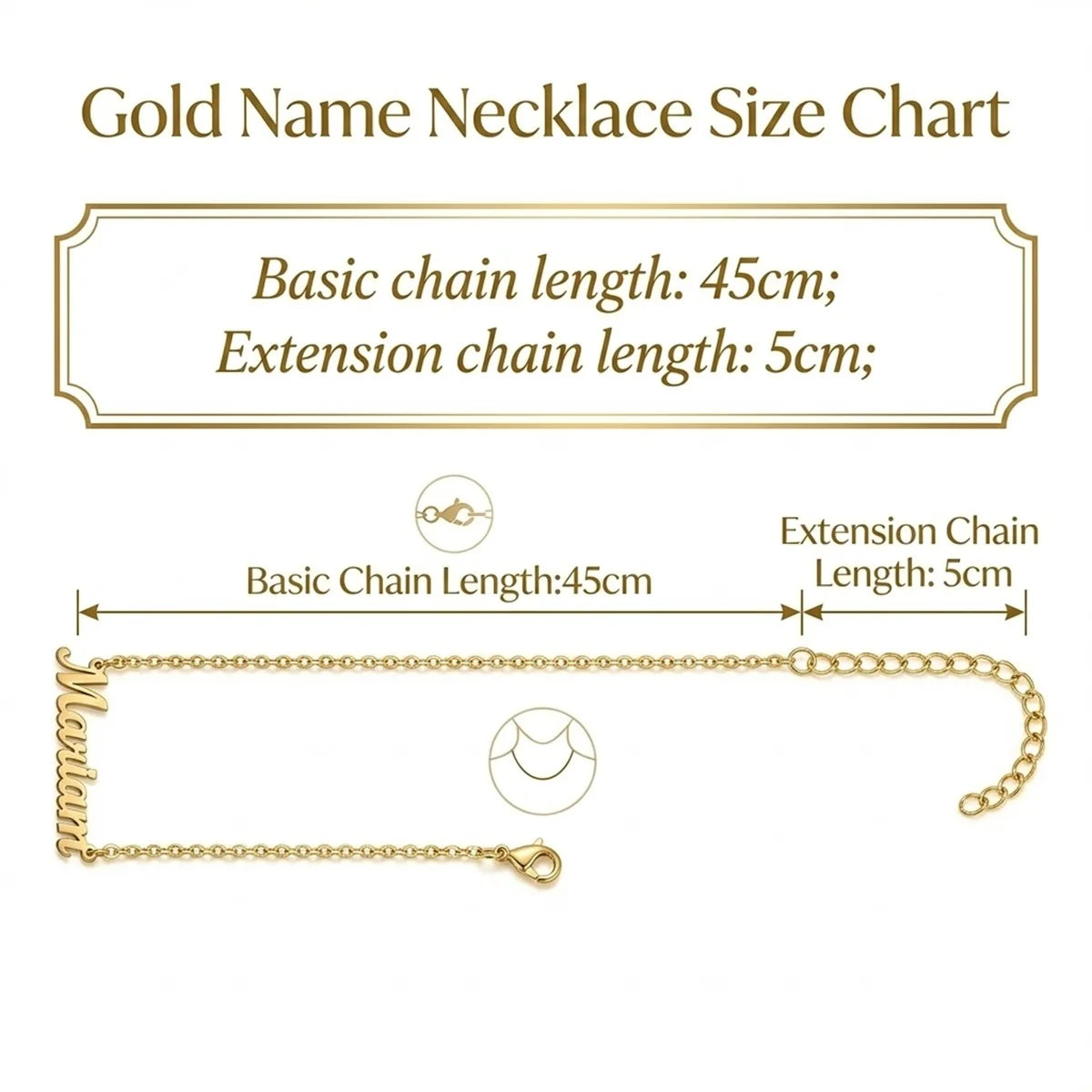 Personalized Name Necklace Jewelry #Q2