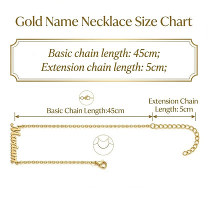 Personalized Name Necklace Jewelry #Q2