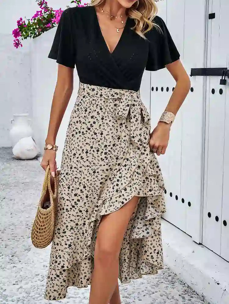 Maroon, Green, Apricot