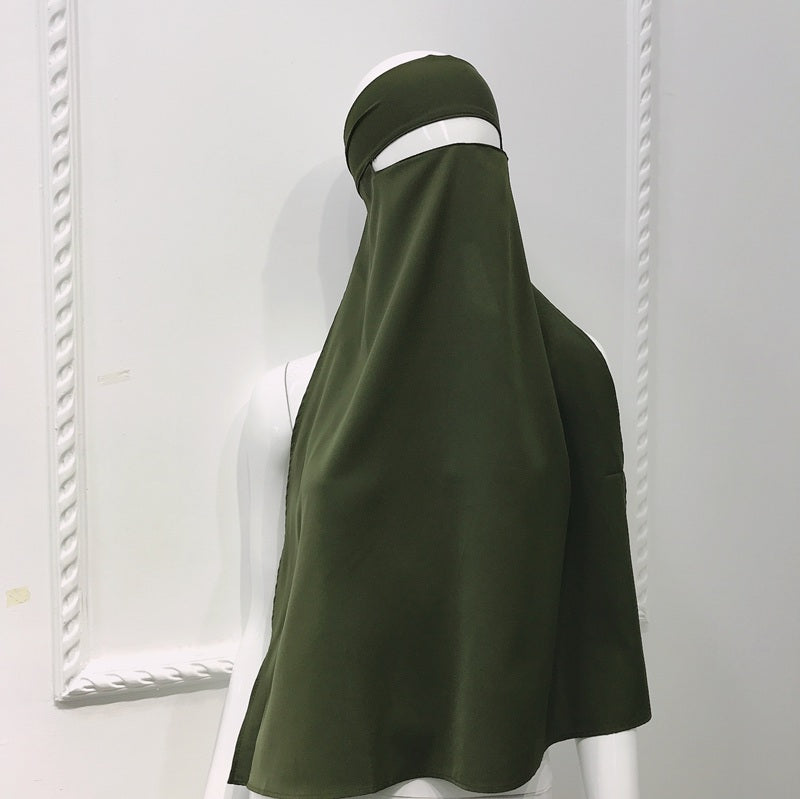 Niqab pour femme, 10 options de couleurs