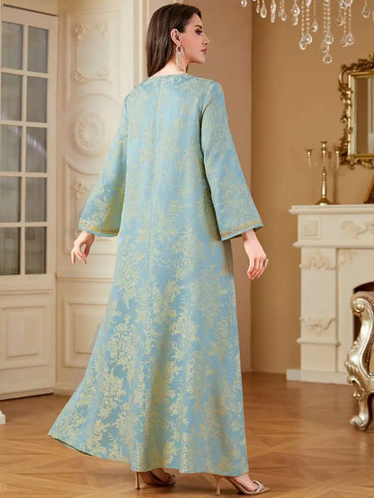 Robe de l'Aïd brodée de perles, caftan, robe caftan #254336