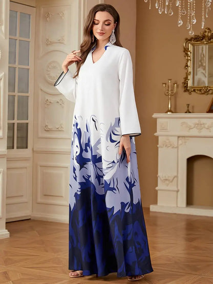 Caftan Kaftan Dress - Printed - Eid Dress - #254277