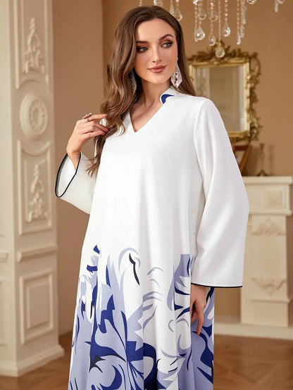 Caftan Kaftan Dress - Printed - Eid Dress - #254277