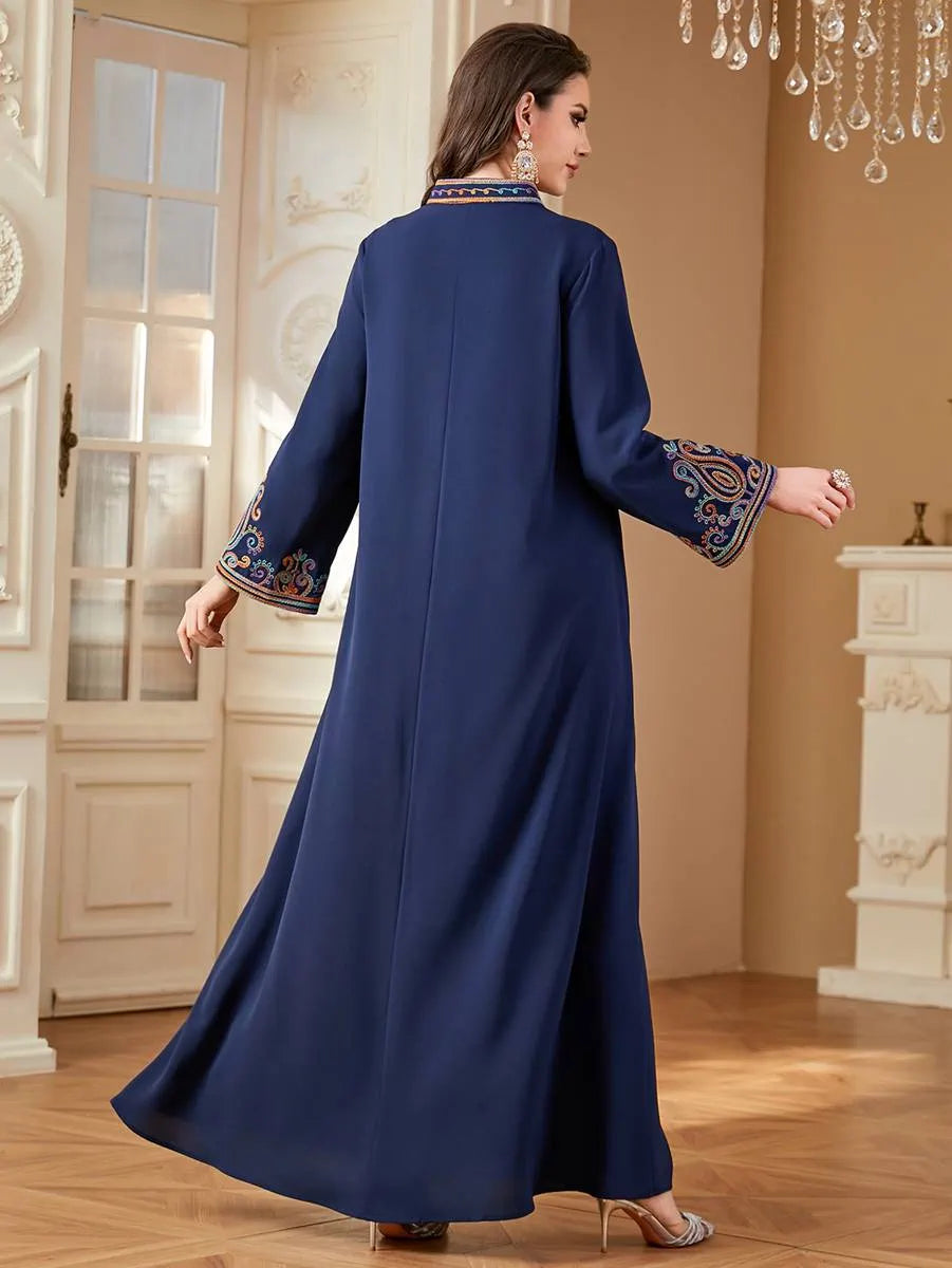 Navy, Apricot