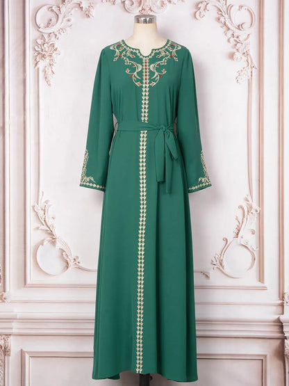 Robe de l'Aïd brodée Caftan Robe Kaftan #25256