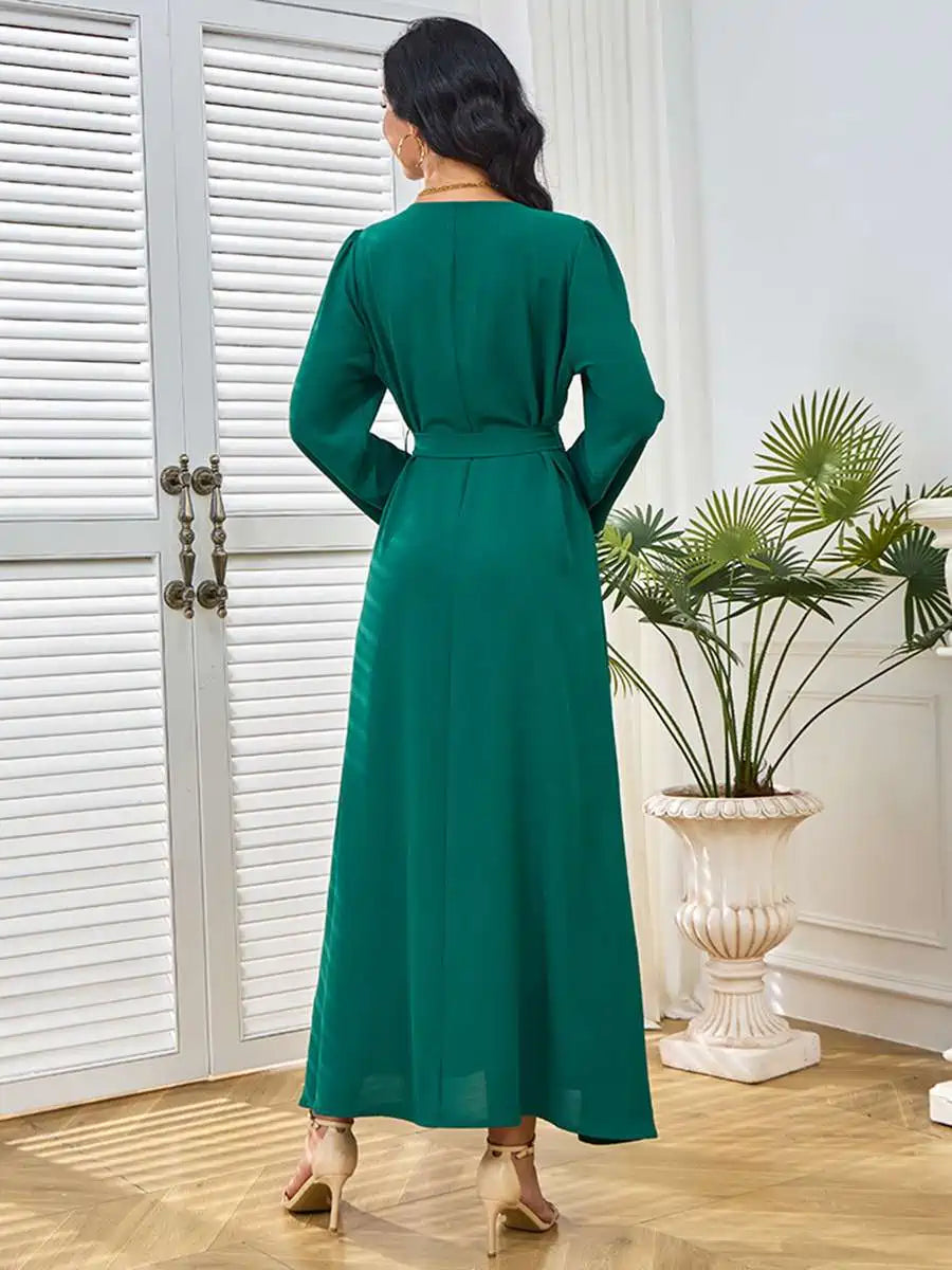 Robe de l'Aïd brodée Caftan Robe Kaftan #25256