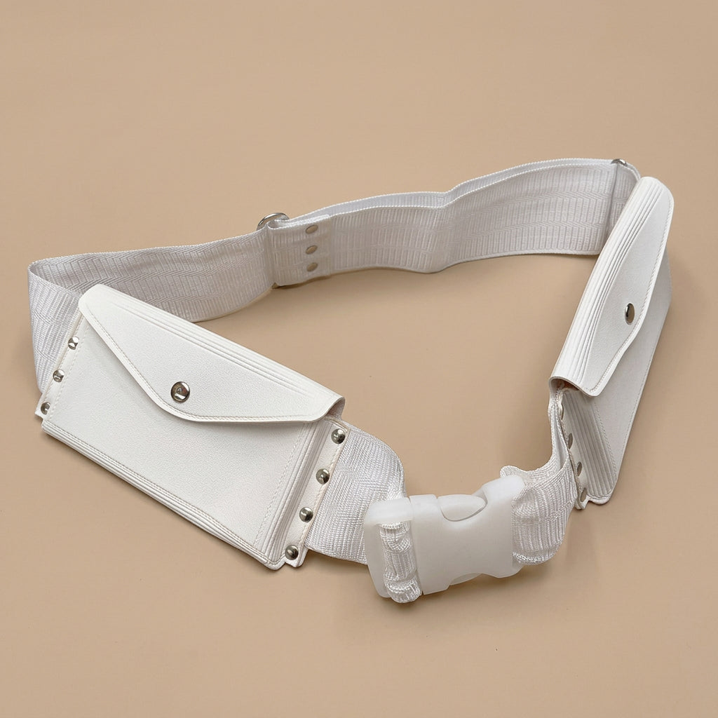Islamic Muslim Men PU Umrah Hajj Belt Bag, Hajj Waist Bag, Hajj Waist Pack, Hajj Fanny Packs