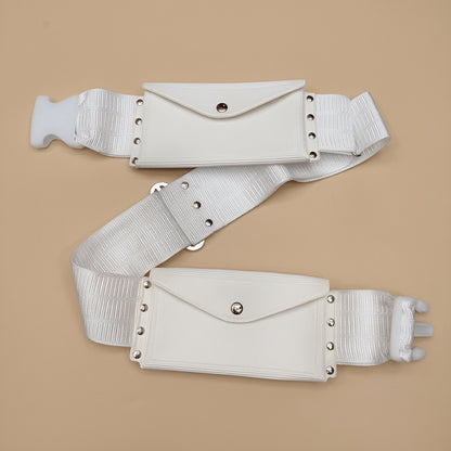 Islamic Muslim Men PU Umrah Hajj Belt Bag, Hajj Waist Bag, Hajj Waist Pack, Hajj Fanny Packs